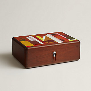 Casaque Mosaique watch box | Hermès Finland